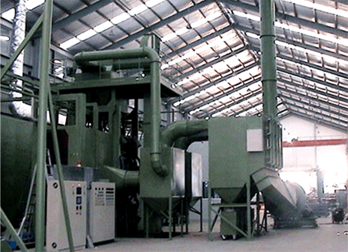 Shot-blasting machine